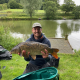 Stuart Knox with his 10lb 8oz match carp