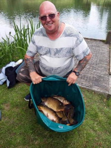 Current lake record holder 168lbs 14oz Ronnie Harrison 2021