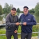 Billing Dam Pairs Champions 2024 - Alex Clark-Akal and Steve Moss. Alex with 86Ib 10oz from Peg 125, Steve with 31Ib 8oz from Peg 12, combined weight of 118Ib 2oz.